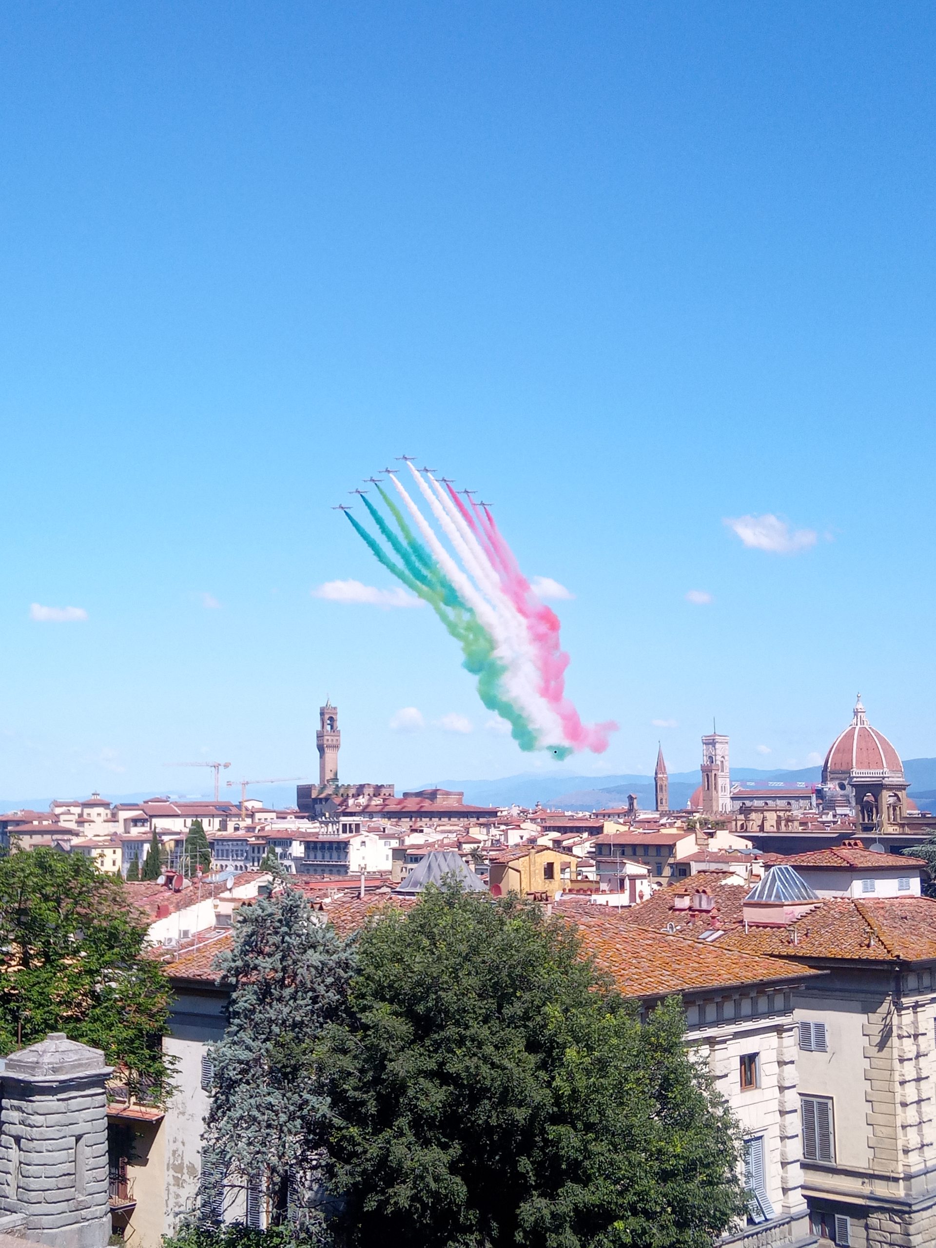 Frecce Tricolori in Florence