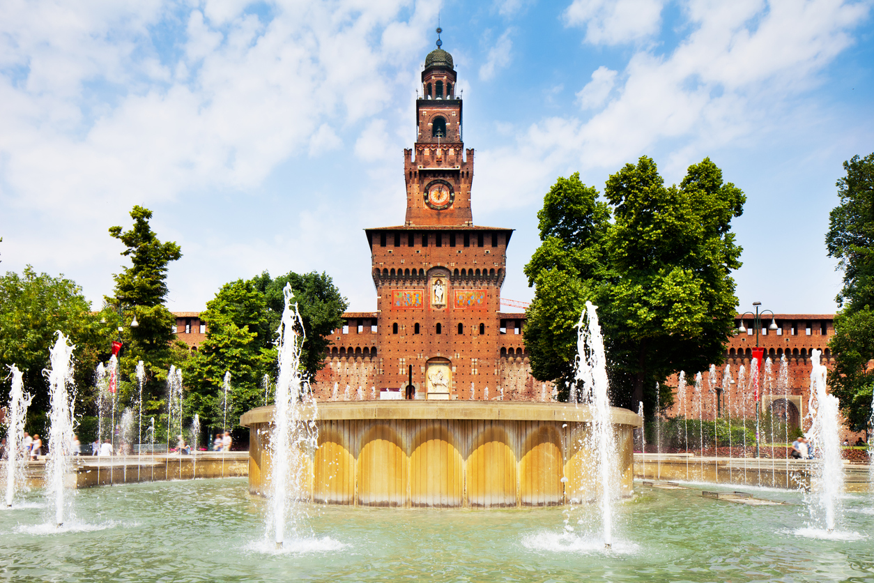 Milan top attractions: Sforza Castle